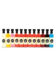Kimm & Miller 12 Gin & Prosecco Flavour Mixer Syrups Gift - Image 4 of 4