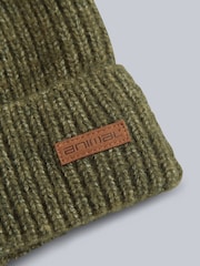 Animal Green Codi Mens Recycled Knit Beanie - Image 4 of 4