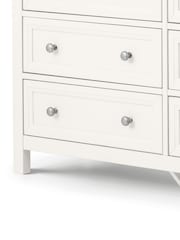 Julian Bowen Surf White Maine 6 Drawer Chest of Drawers - Image 3 of 5