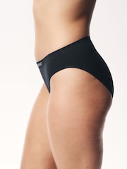 Victoria's Secret Black Bikini Logo 4 Pack Knickers - Image 4 of 5