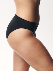 Victoria's Secret Black Bikini Logo 4 Pack Knickers - Image 5 of 5