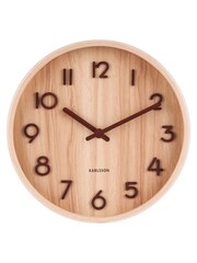 Karlsson Natural Small Pure Wall Clock - Image 1 of 2