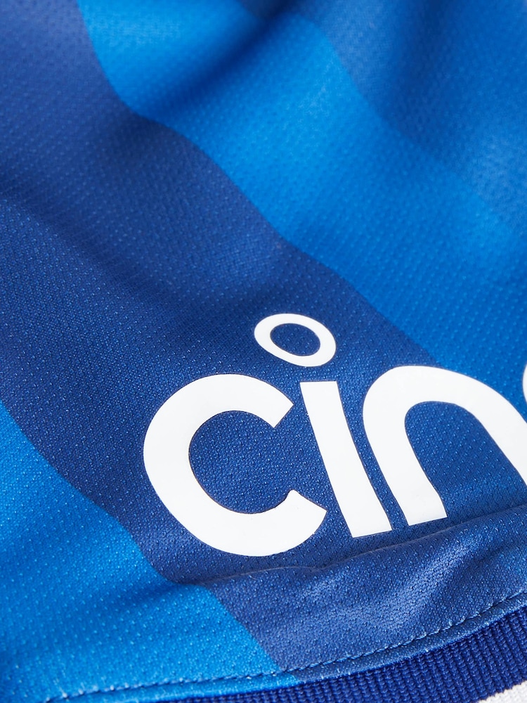 Castore Blue England World Cup Kids Cricket Shirt - Image 5 of 5