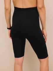 Black Maternity Cycle Shorts - Image 5 of 10