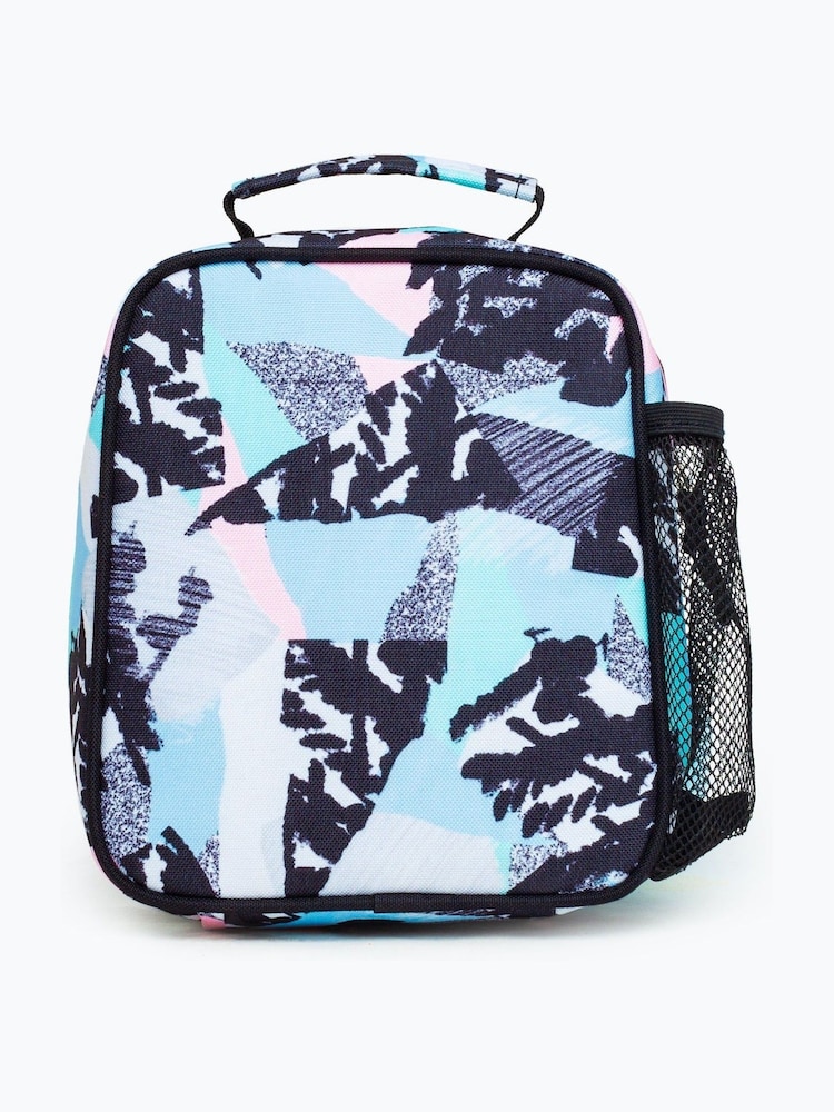 Hype. Abstract Pastel Print Black/Pink Lunch Bag - Image 2 of 7