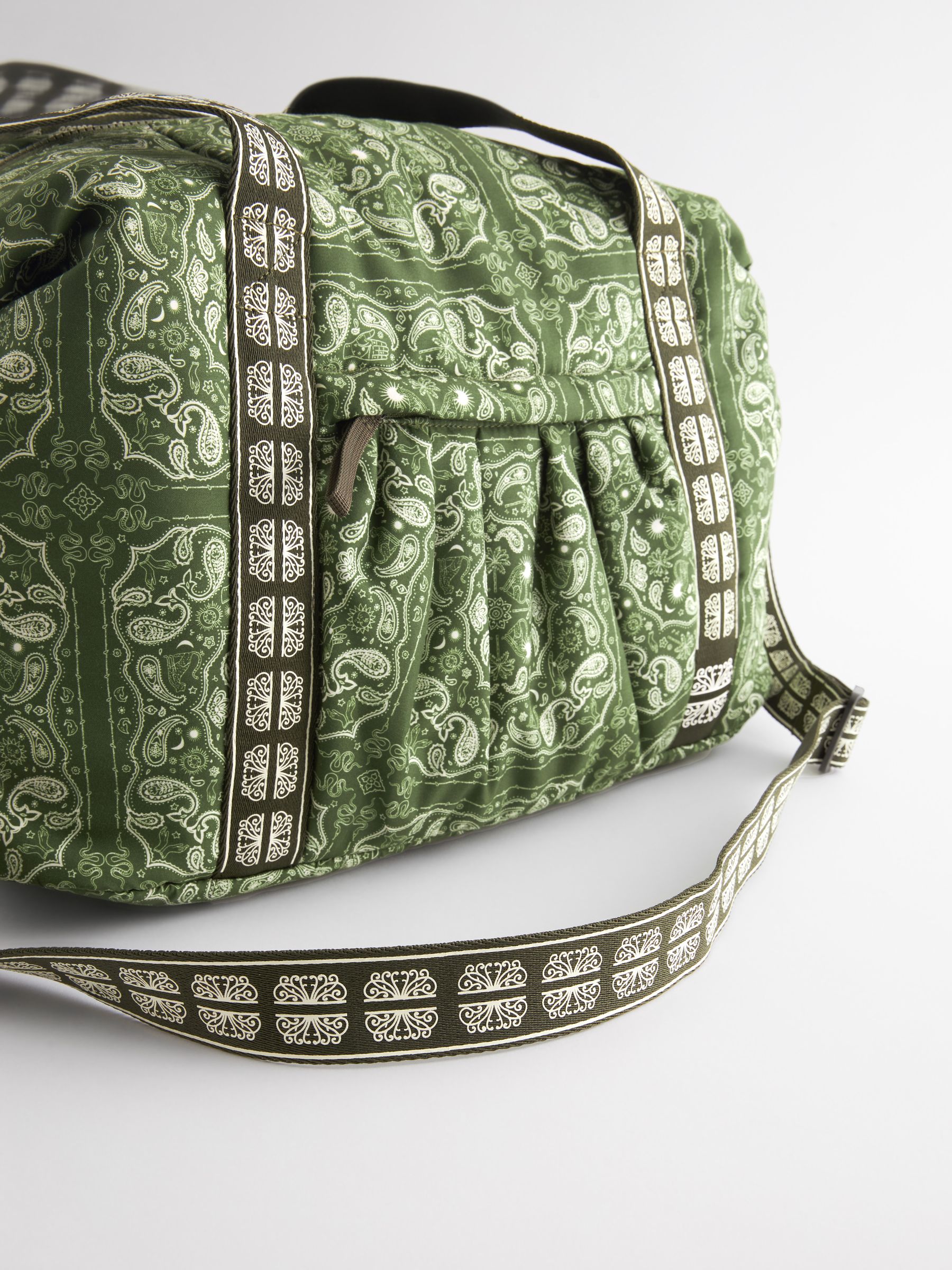 Buy Never Fully Dressed Green Bandana Print Sports Holdall from Next Canada