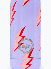 Hype. Lilac Purple Lightning Metal Water Bottle - Image 4 of 4