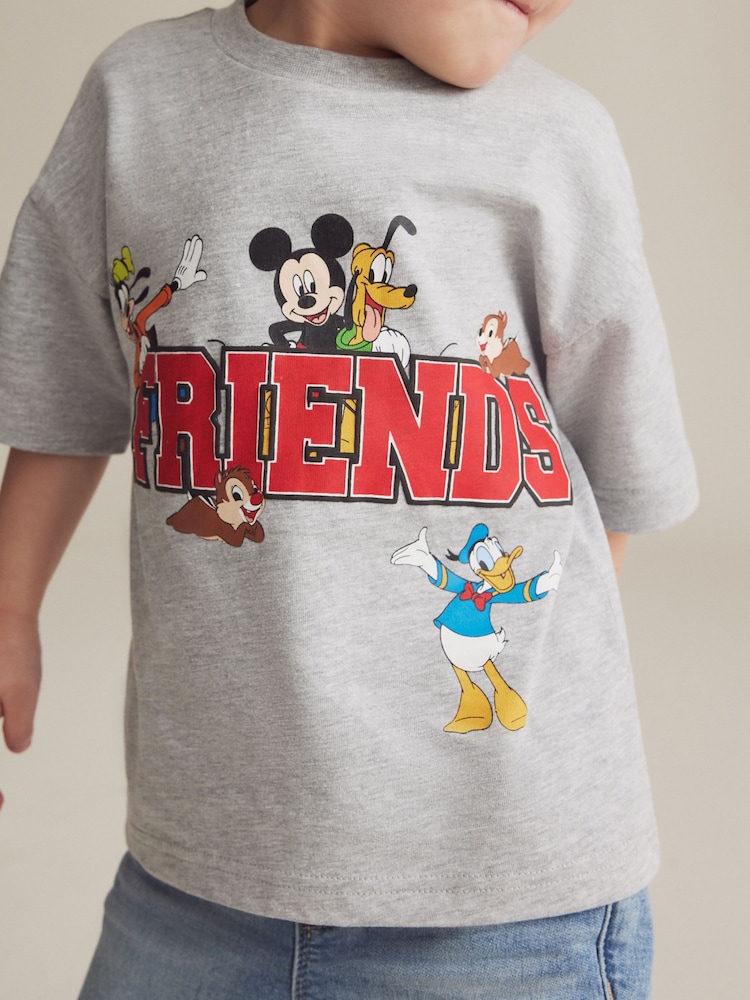 siva - Mickey Friends kratek rokav; s kratkimi rokavi majica (3mesecev-8let) - Slika 4 iz 4 siva - Mickey Friends kratek rokav; s kratkimi rokavi majica (3mesecev-8let) - Slika 4 iz 4