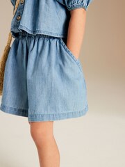 Moder denim - Komplet bluza in kratke hlače (3mesecev-8leto) - Slika 4 iz 7