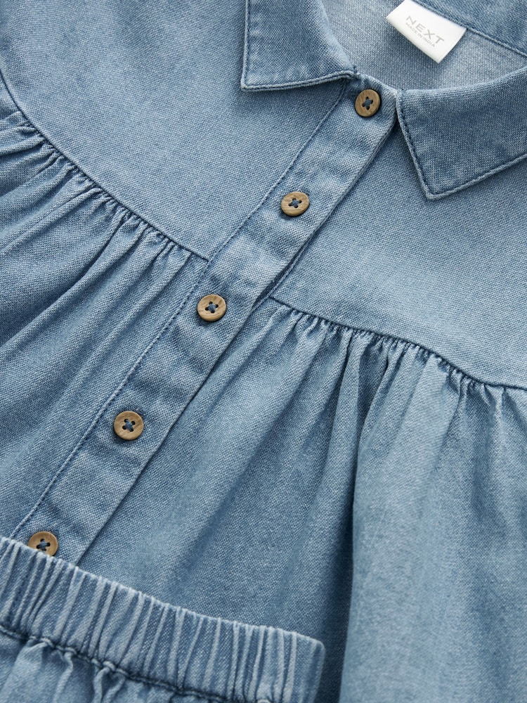 Moder denim - Komplet bluza in kratke hlače (3mesecev-8leto) - Slika 7 iz 7