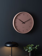 Karlsson Pink Stark Wall Clock - Image 3 of 3