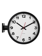 Karlsson White Classic Double Sided Wall Clock - Image 2 of 3