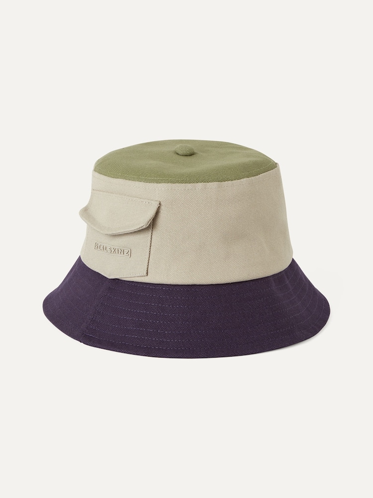 Sealskinz Lynford Waterproof Canvas 100% Cotton Bucket Hat - Image 2 of 2