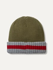Sealskinz Holkham Waterproof Cold Weather Striped Roll Cuff Beanie - Image 2 of 2