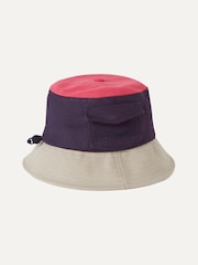 Синий в полоску - Непромокаемая парусиновая панама из 100% хлопка Sealskinz Lynford - Изображение 1 из 2