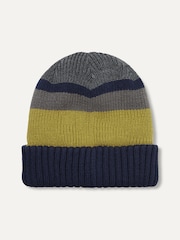 Sealskinz Cromer Waterproof Cold Weather Roll Cuff Striped Beanie - Image 2 of 2