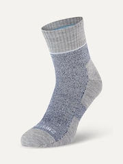 Hellblau - Knöchel - Sealskinz Morston Knöchellange, nicht wasserdichte, schnelltrocknende Socken - Bild 1 von 2
