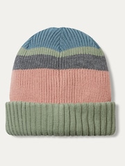 Sealskinz Cromer Waterproof Cold Weather Roll Cuff Striped Beanie - Image 2 of 2