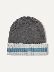 Sealskinz Holkham Waterproof Cold Weather Striped Roll Cuff Beanie - Image 2 of 2