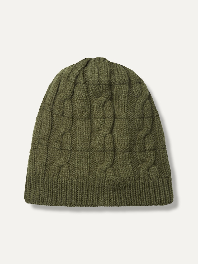 Sealskinz Blakeney Waterproof Cold Weather Cable Knit Beanie - Image 2 of 2