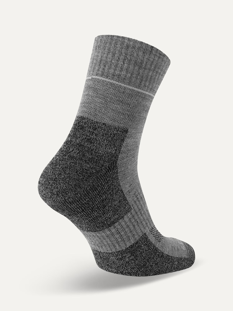 Grau - Knöchel - Sealskinz Morston Knöchellange, nicht wasserdichte, schnelltrocknende Socken - Bild 2 von 2
