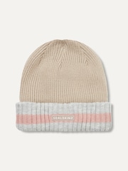 Sealskinz Holkham Waterproof Cold Weather Striped Roll Cuff Beanie - Image 1 of 2
