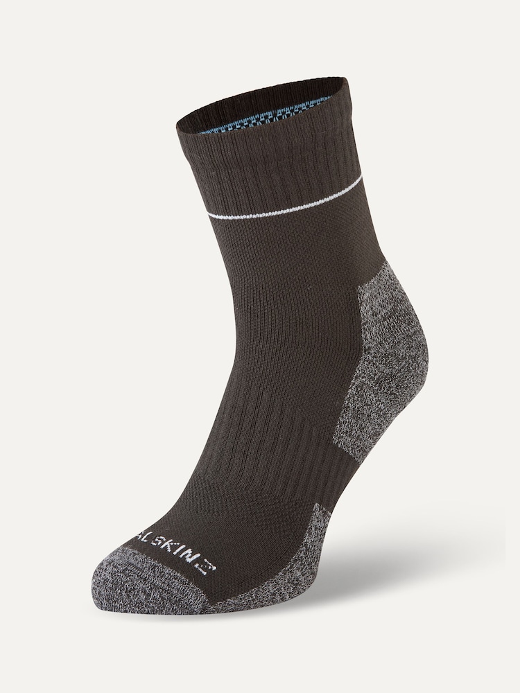 Schwarz - Regulär - Sealskinz Morston Knöchellange, nicht wasserdichte, schnelltrocknende Socken - Bild 1 von 2 Schwarz - Regulär - Sealskinz Morston Knöchellange, nicht wasserdichte, schnelltrocknende Socken - Bild 1 von 2
