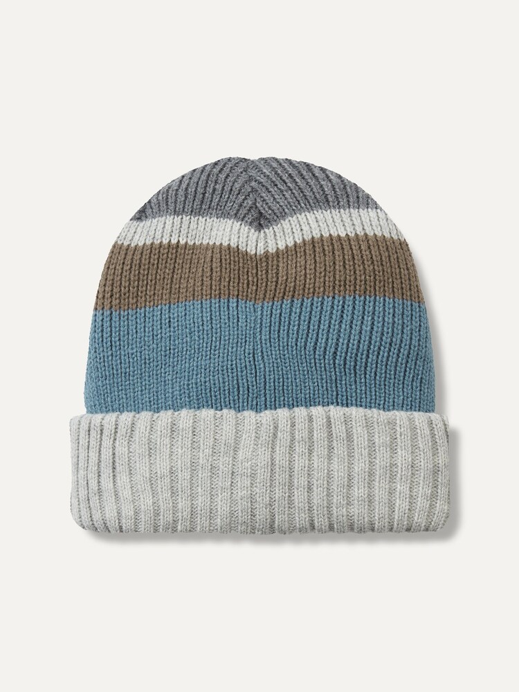 Sealskinz Cromer Waterproof Cold Weather Roll Cuff Striped Beanie - Image 2 of 2