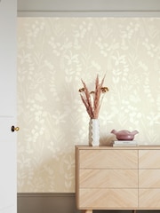 Neutral Light Harmony A4 Wallpaper Sample - Image 1 of 4