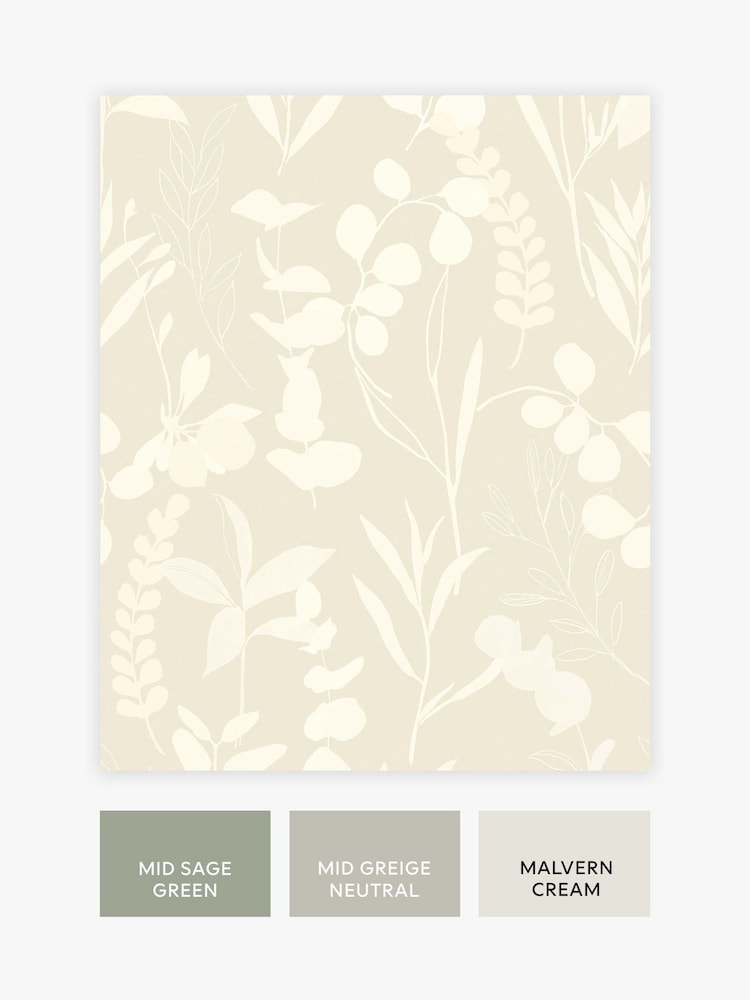 Neutral Light Harmony A4 Wallpaper Sample - Image 4 of 4