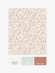 Natural Calm Ditsy Floral A4 Wallpaper Sample - Image 3 of 6