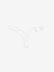 Blue Thong Microfibre Knickers 5 Pack - Image 7 of 9