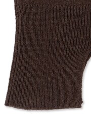 Konges Sløjd Brown Collette Balaclava Hat - Image 2 of 3