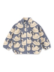 Konges Sløjd Blue Jody Teddy Jacket - Image 1 of 2