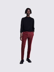 MOSS Black Merino Mock Neck Jumper - Image 2 of 2
