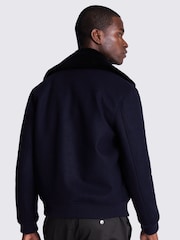 MOSS Black Bomber Jacket - Image 4 of 4