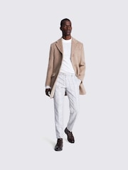 MOSS White Merino Mock Neck Jumper - Image 2 of 5