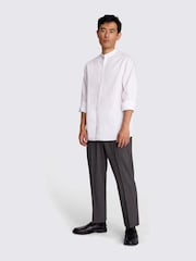 MOSS Off White Fine Twill 100% Cotton Shirt - Image 2 of 4