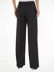Calvin Klein Black Tailored Wide Leg Trousers - Image 2 of 6