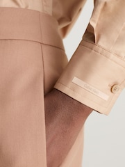 Calvin Klein Brown Relaxed 100% Cotton Shirt - Image 2 of 4