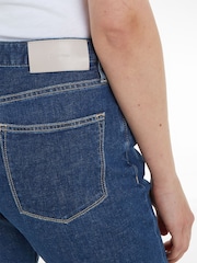 Calvin Klein Blue Slim Mid Rise Jeans - Image 4 of 6