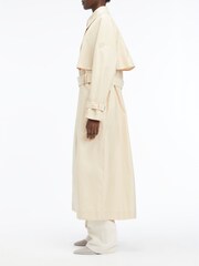 Calvin Klein Cream Wool Blend Straight Dress - Image 3 of 6