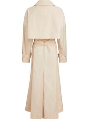 Calvin Klein Cream Wool Blend Straight Dress - Image 4 of 6