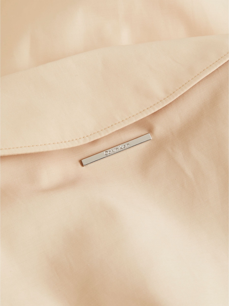 Calvin Klein Cream Wool Blend Straight Dress - Image 6 of 6 Calvin Klein Cream Wool Blend Straight Dress - Image 6 of 6