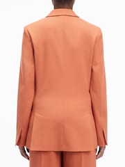 Calvin Klein Brown Wool Blend Blazer - Image 2 of 6