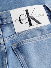 Calvin Klein Jeans Blue Authentic Slim 100% Cotton Jeans - Image 7 of 7