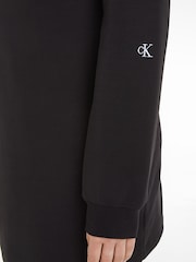 Calvin Klein Jeans Wrap Sweater Black Dress - Image 3 of 5