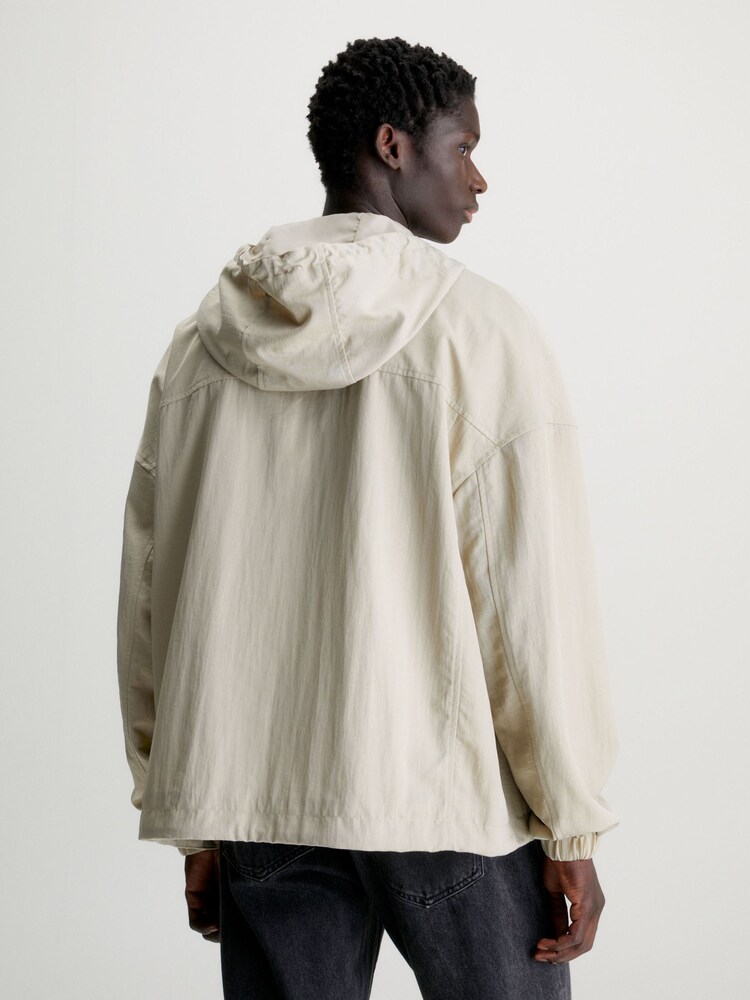 Calvin Klein Jeans Grey Seasonal Windbreaker Jacket - Image 2 of 5