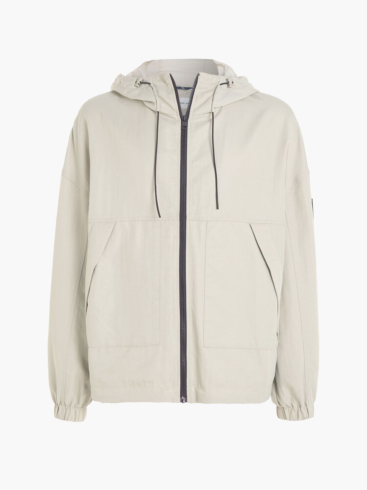 Calvin Klein Jeans Grey Seasonal Windbreaker Jacket - Image 5 of 5