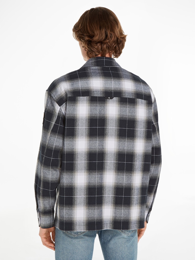 Calvin Klein Jeans Check Black Shirt - Image 2 of 6